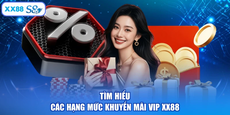 Tìm hiểu các hạng mức khuyến mãi VIP XX88